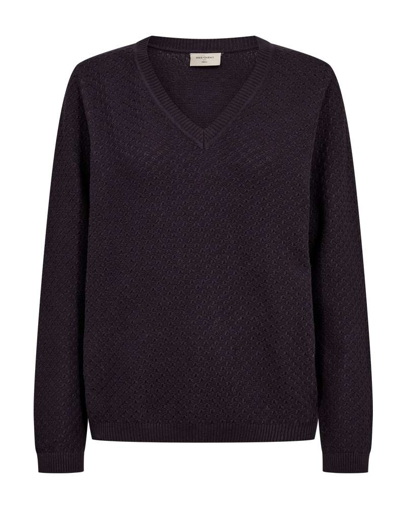 Freequent Pullover Dodo Paars - OAK Fashion Noordwolde