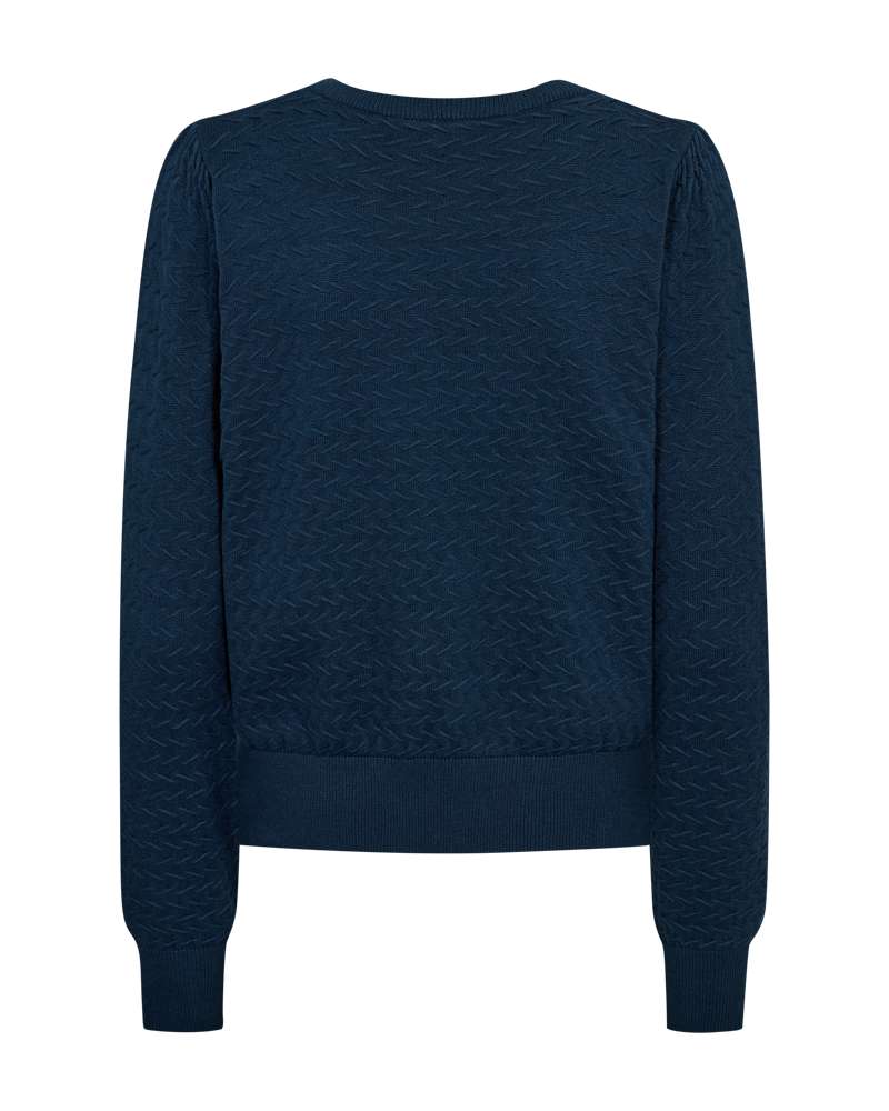 Freequent Pullover Dodo Blauw - OAK Fashion Noordwolde