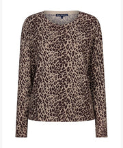 Red Button Red Button Sweet animal print burgundy - OAK Fashion Noordwolde