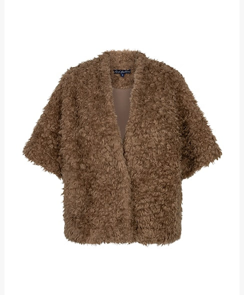 Red Button Red Button Freddie fake fur cafe noir - OAK Fashion Noordwolde