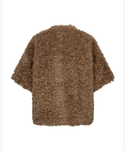 Red Button Red Button Freddie fake fur cafe noir - OAK Fashion Noordwolde