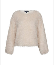 Red Button Red Button Fiona feathers ecru - OAK Fashion Noordwolde