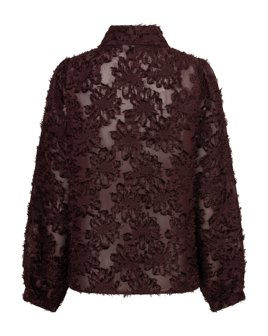 Red Button Red Button Blouse fringes burgundy - OAK Fashion Noordwolde