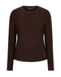 Red Button Red Button Top fine knit