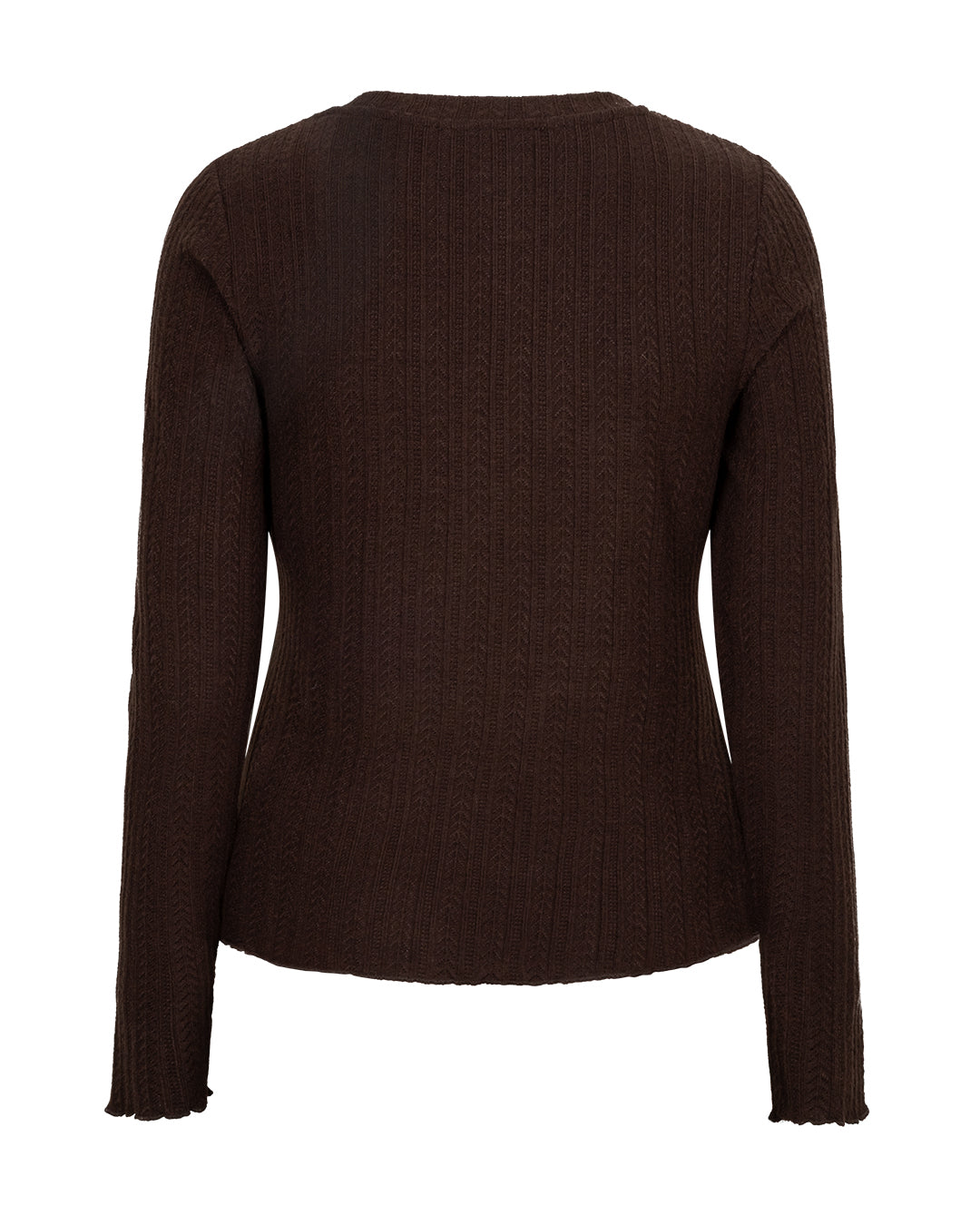 Red Button Red Button Top fine knit Espresso - OAK Fashion Noordwolde