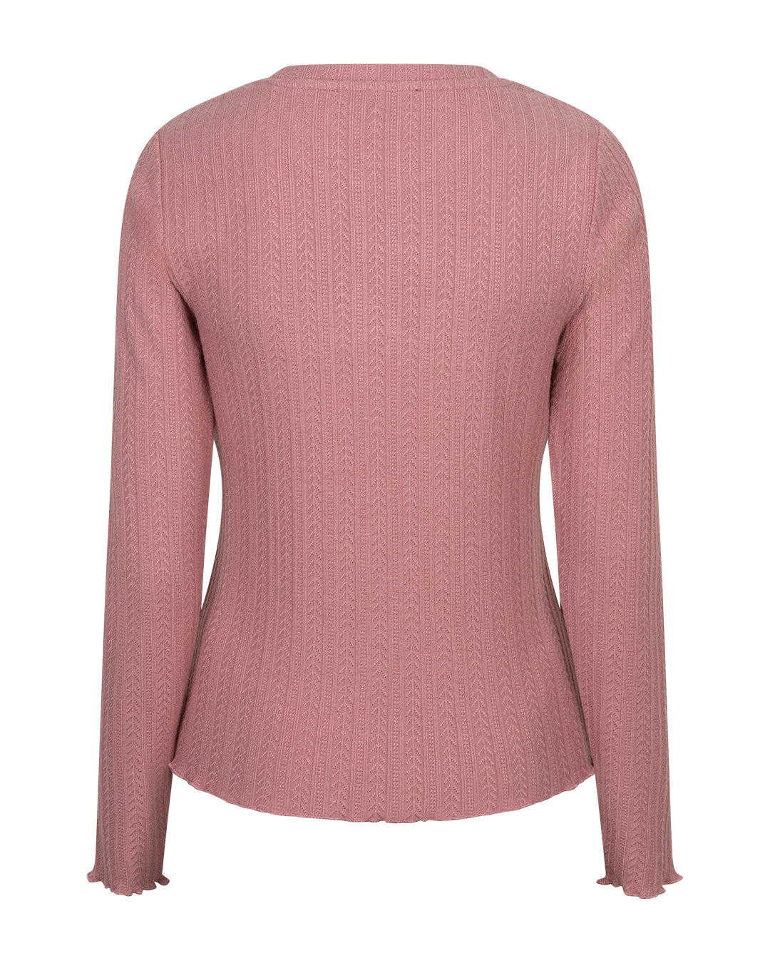 Red Button Red Button Top fine knit mauve - OAK Fashion Noordwolde