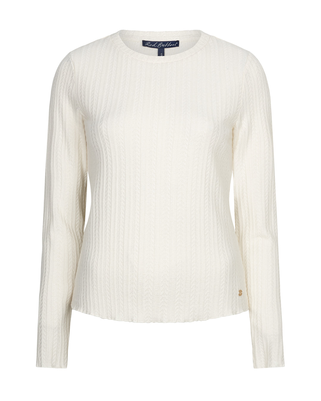 Red Button Red Button Top fine knit offwhite-ecru - OAK Fashion Noordwolde
