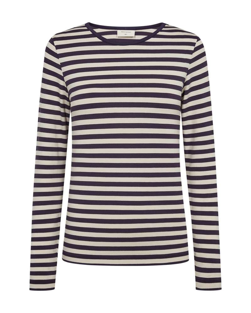 Freequent Top Liana Paars - OAK Fashion Noordwolde