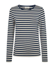 Freequent Top Liana Blauw - OAK Fashion Noordwolde