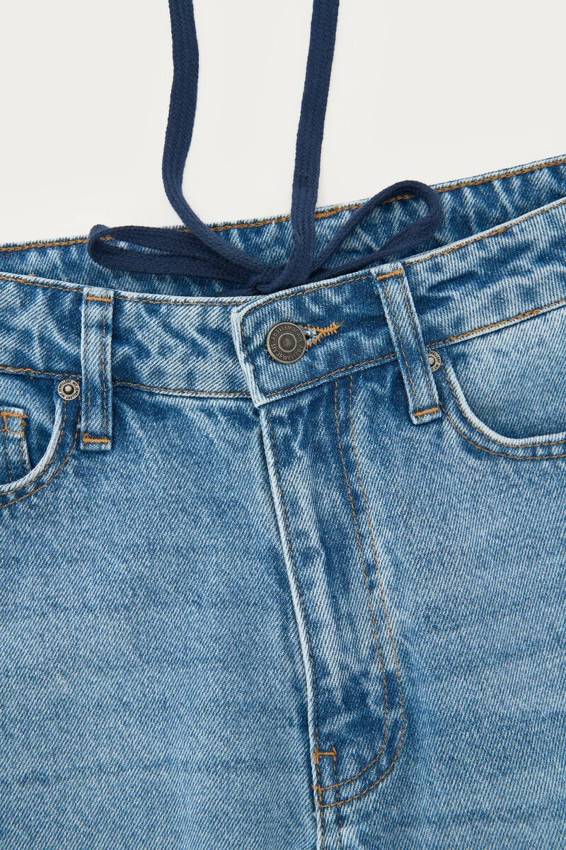 My Jewellery Barrel Jeans Denim - OAK Fashion Noordwolde