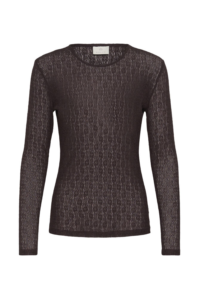 Kaffe KAallison T-Shirt Fudge - OAK Fashion Noordwolde
