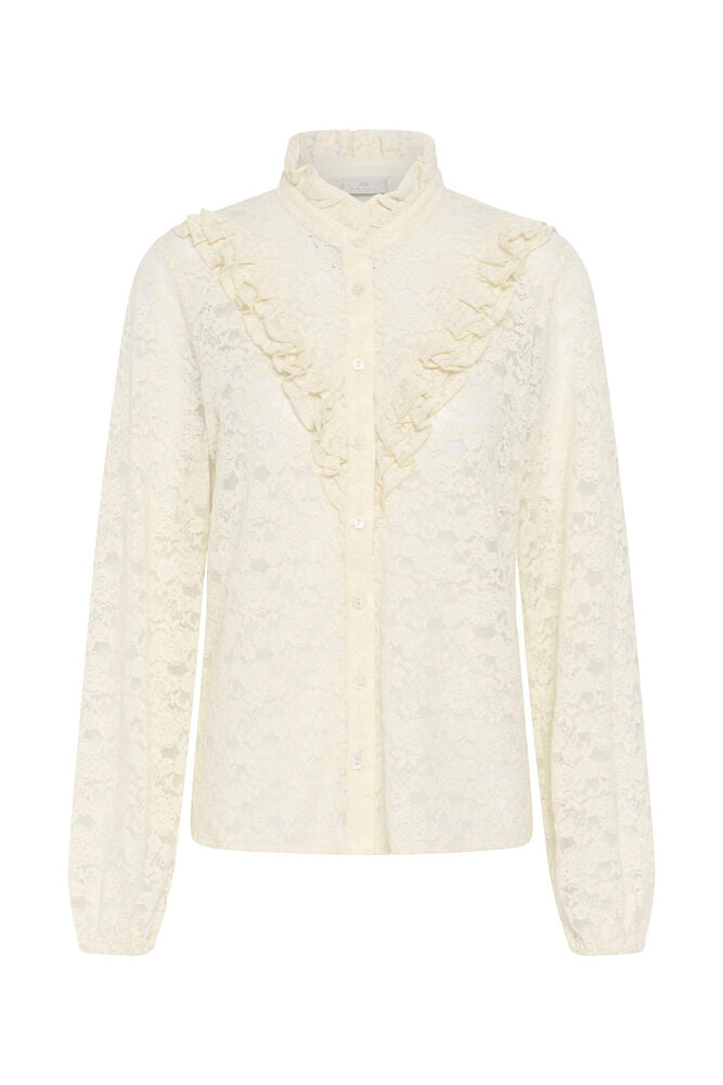 Kaffe Blouse Gigi Whisper White - OAK Fashion Noordwolde