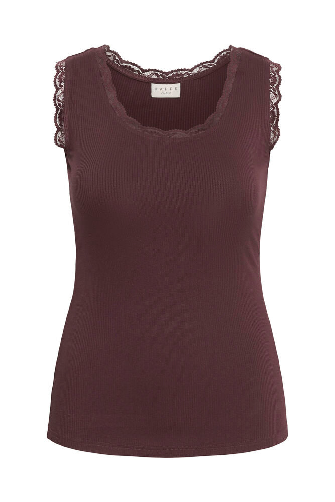 Kaffe Curve Top Omia Fudge - OAK Fashion Noordwolde