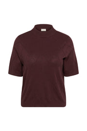 Kaffe Curve KClizzy Argyle Knit Fudge - OAK Fashion Noordwolde