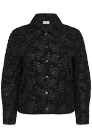 Kaffe Curve KCcamina Jacket Black Deep - OAK Fashion Noordwolde