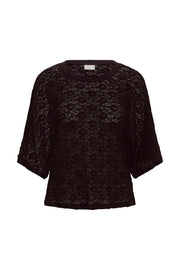 Kaffe Curve KCsally tshirt Fudge - OAK Fashion Noordwolde