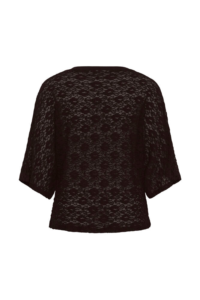 Kaffe Curve KCsally tshirt Fudge - OAK Fashion Noordwolde