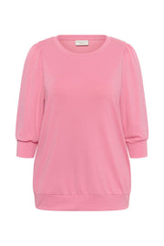 Kaffe Curve KCannia Sweatshirt Wild Rose - OAK Fashion Noordwolde