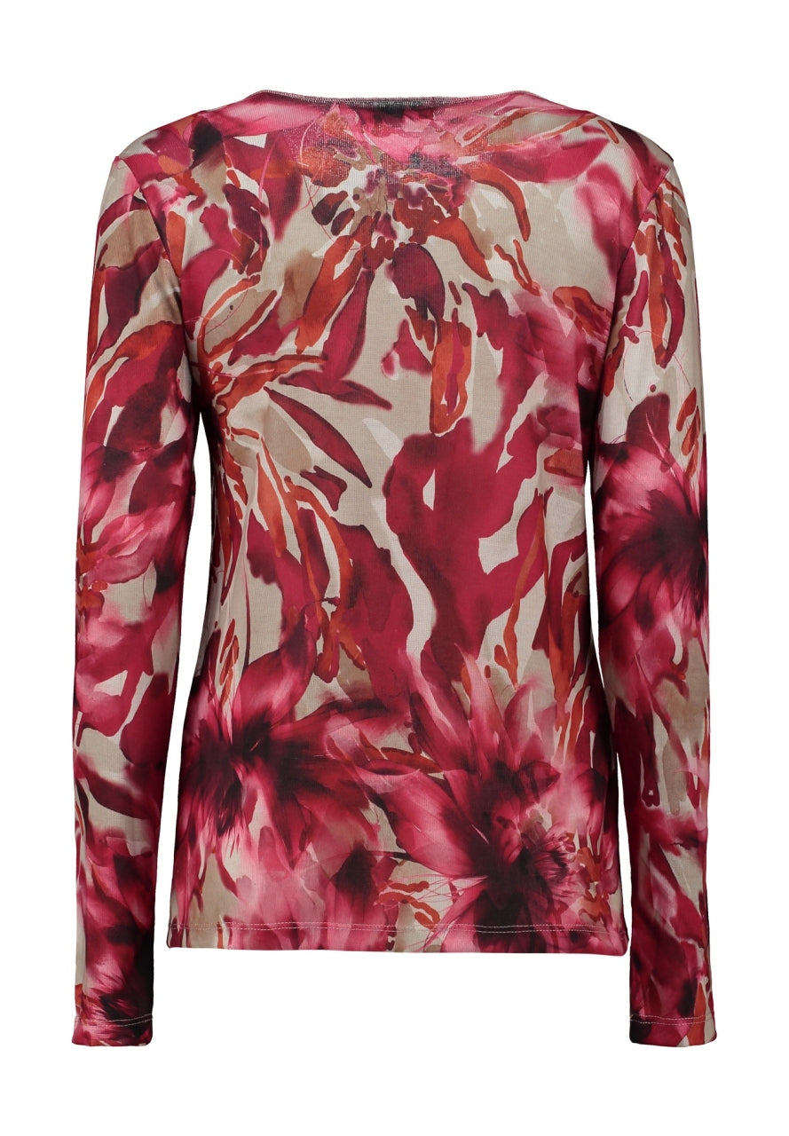 Zabiaone Top Alina Rood - OAK Fashion Noordwolde