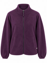Zabiaone Fleece Vest Sally Paars - OAK Fashion Noordwolde