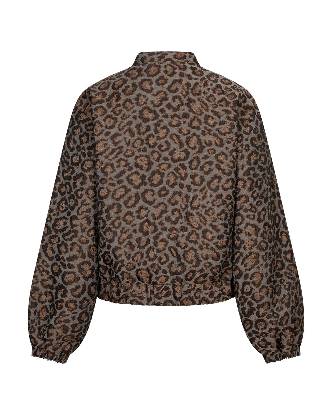 Red Button Red Button Bomber jacquard lurex grey brown - OAK Fashion Noordwolde