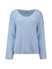 Zabiaone Pullover Thea Blauw - OAK Fashion Noordwolde