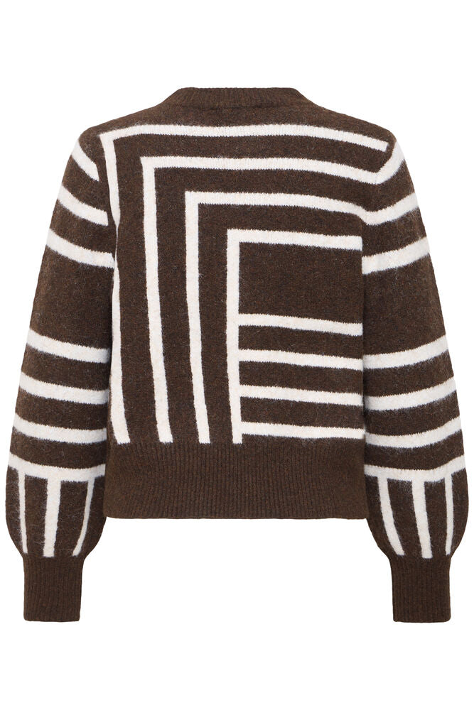 B. Young BYOMEA JUMPER 6 JAVA MEL. ABSTRACT - OAK Fashion Noordwolde