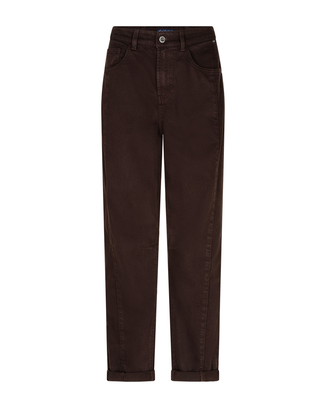 Red Button Red Button Caitlina side patch tencel twill Espresso - OAK Fashion Noordwolde