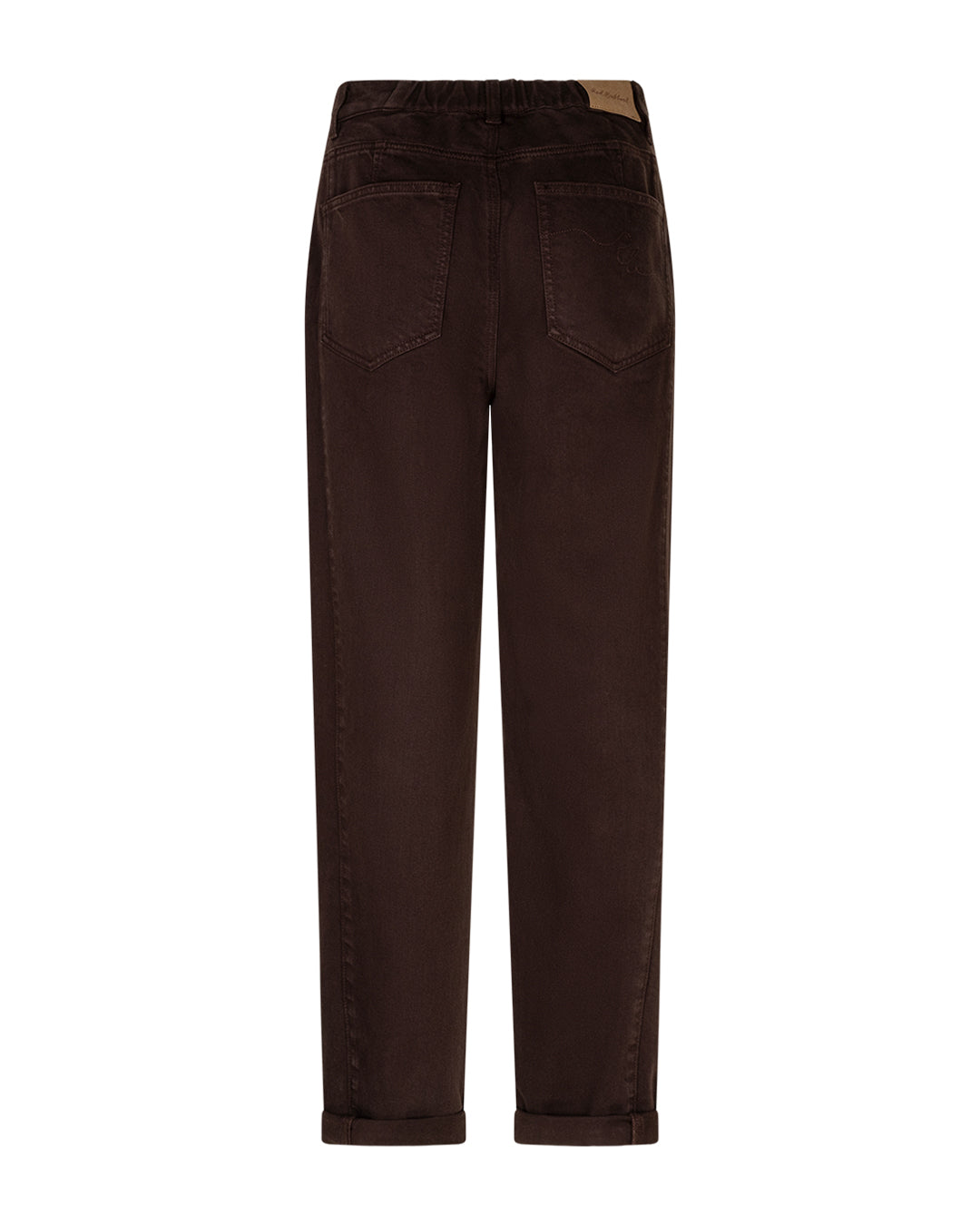 Red Button Red Button Caitlina side patch tencel twill Espresso - OAK Fashion Noordwolde