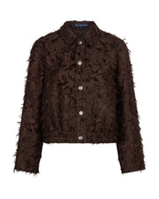 Red Button Red Button Bomber fringes Espresso - OAK Fashion Noordwolde