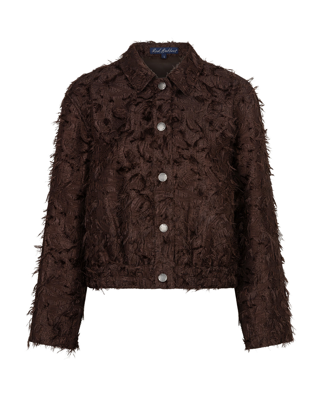 Red Button Red Button Bomber fringes Espresso - OAK Fashion Noordwolde