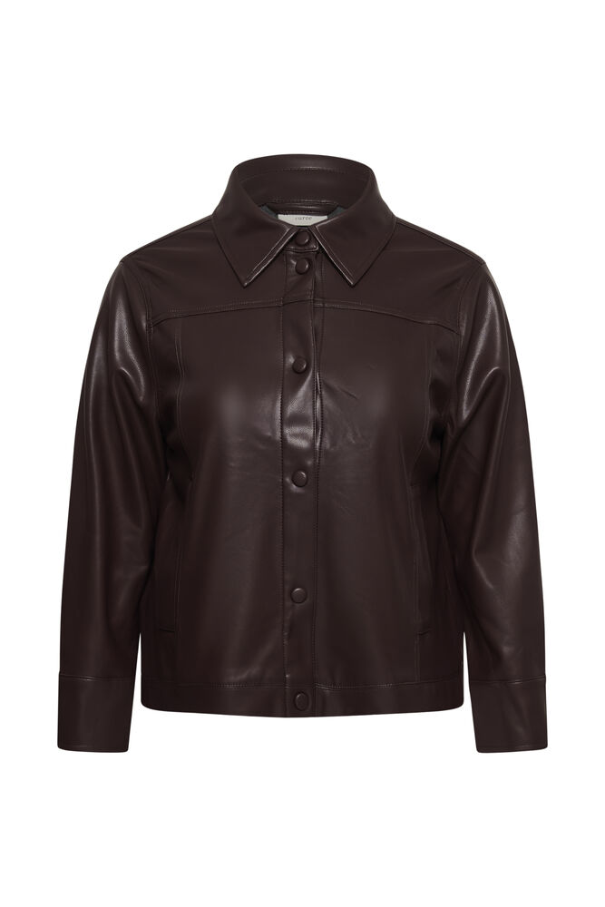 Kaffe Curve KCarensa Jacket Fudge - OAK Fashion Noordwolde