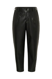Kaffe Curve KCarensa Pants Black Deep - OAK Fashion Noordwolde