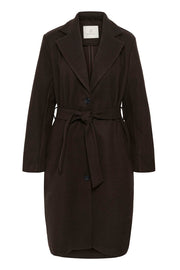 Kaffe KAsaturn Jacket Coffee Bean - OAK Fashion Noordwolde