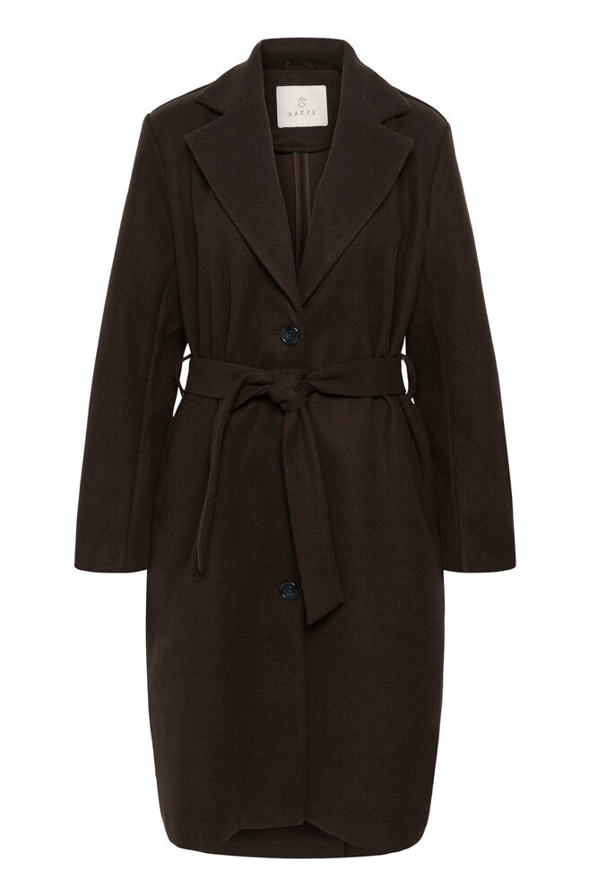 Kaffe KAsaturn Jacket Coffee Bean - OAK Fashion Noordwolde