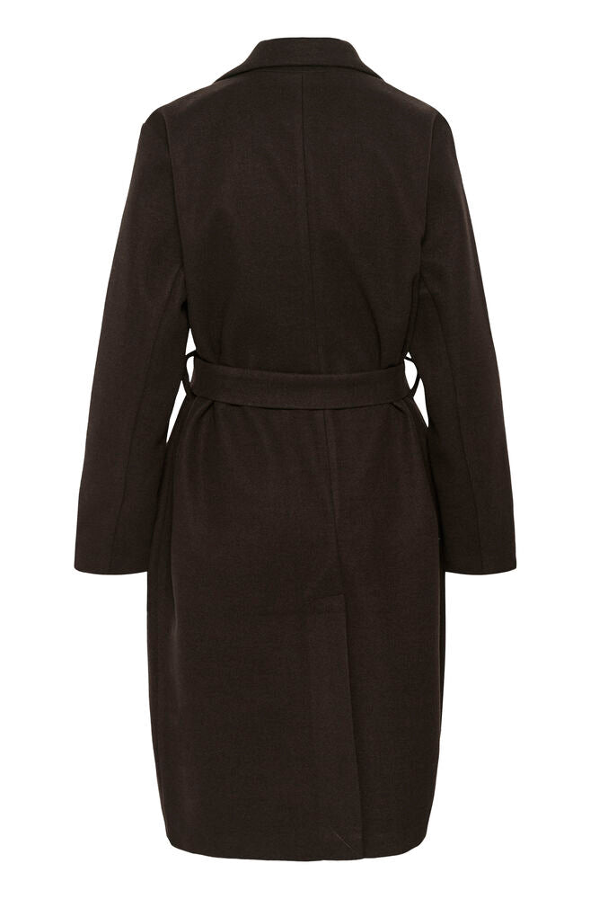Kaffe KAsaturn Jacket Coffee Bean - OAK Fashion Noordwolde