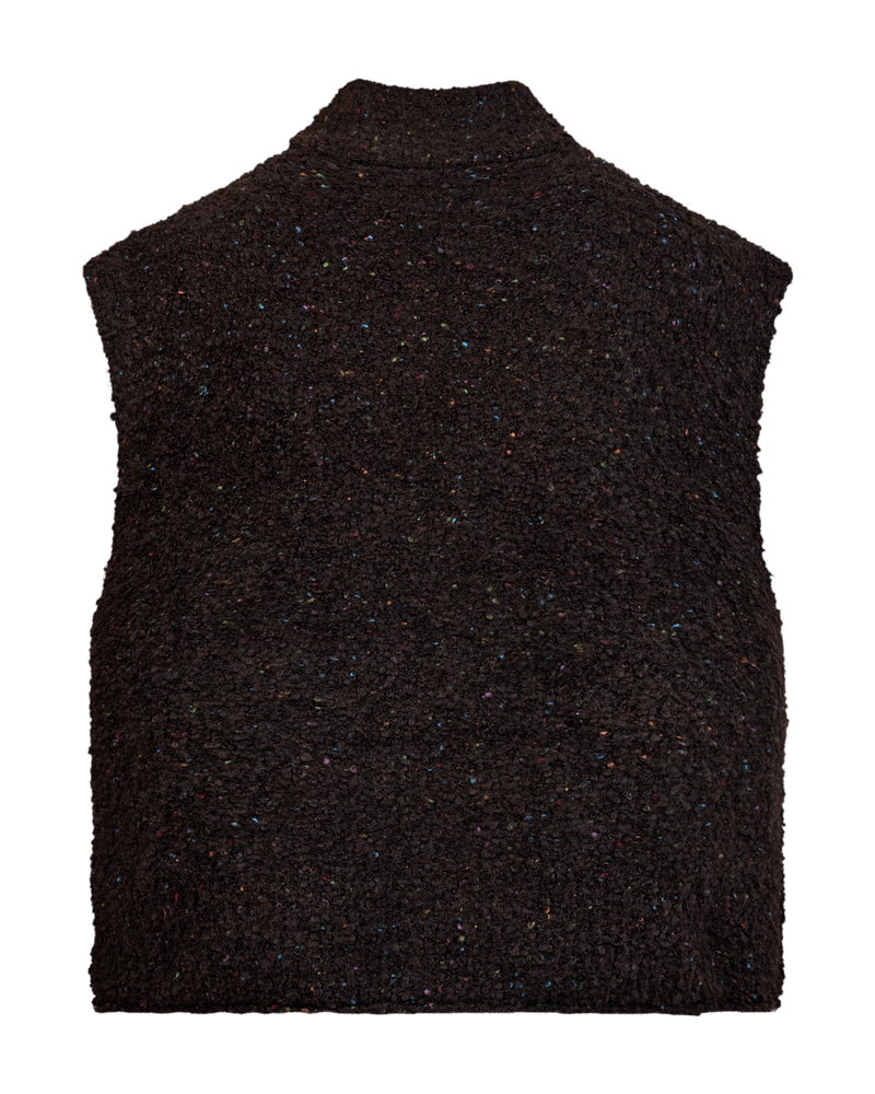 Freequent Gilet Grsnemes Brown - OAK Fashion Noordwolde
