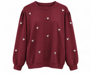 Oak Sweater Hearts Port Royale - OAK Fashion Noordwolde