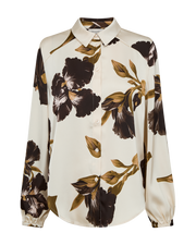 Freequent Blouse Zila Bruin - OAK Fashion Noordwolde