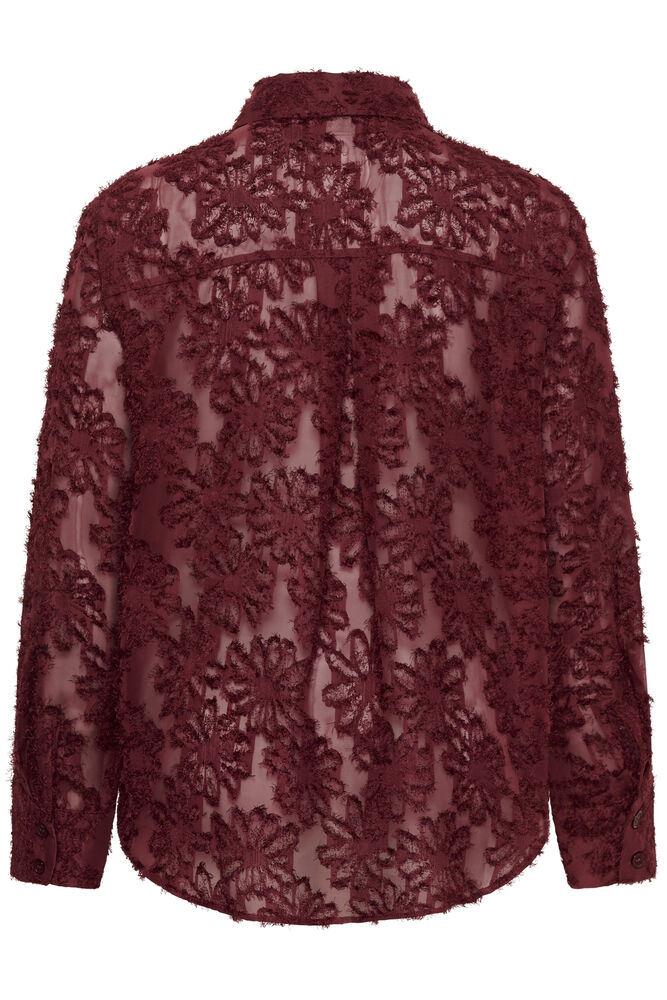 Kaffe Curve KCalie Shirt Port - OAK Fashion Noordwolde