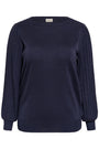 Kaffe Curve KCregitta Pleat LS Pullover