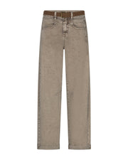 Red Button Red Button Korine & belt washed twill colors Truffle - OAK Fashion Noordwolde