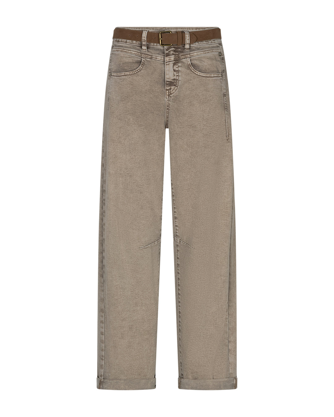 Red Button Red Button Korine & belt washed twill colors Truffle - OAK Fashion Noordwolde