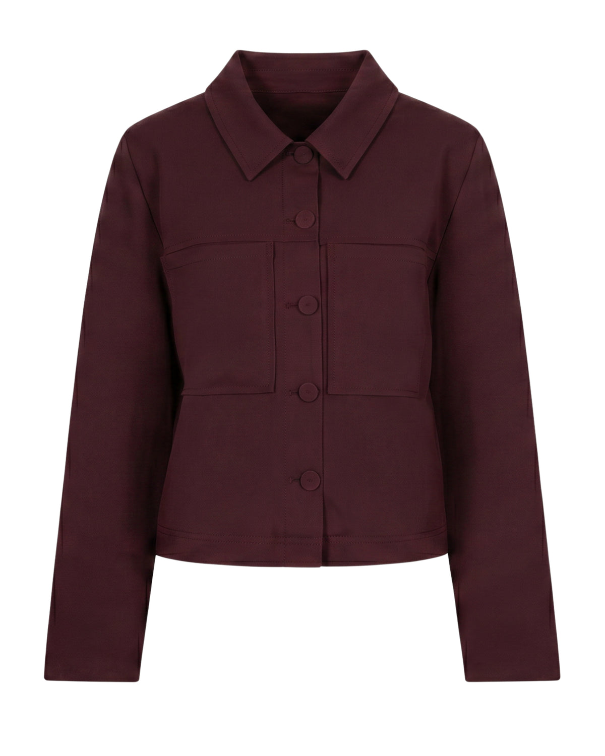 Red Button Red Button Jacket without fur color burgundy - OAK Fashion Noordwolde