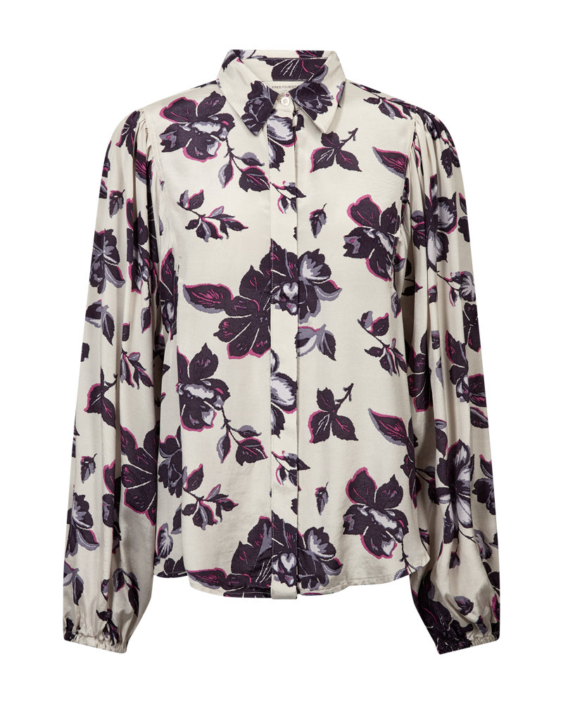 Freequent Blouse Mony Paars - OAK Fashion Noordwolde