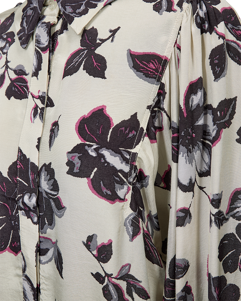 Freequent Blouse Mony Paars - OAK Fashion Noordwolde