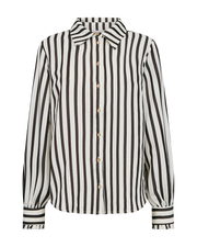 Freequent Blouse Noto Bruin - OAK Fashion Noordwolde