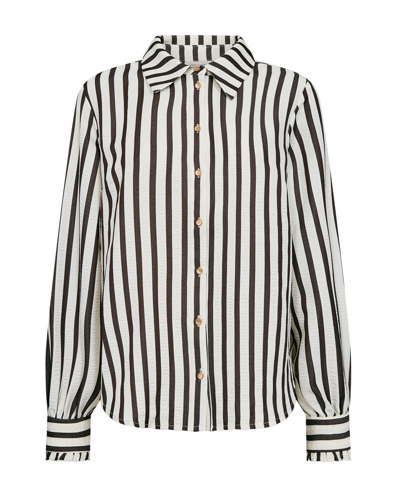 Freequent Blouse Noto Bruin - OAK Fashion Noordwolde