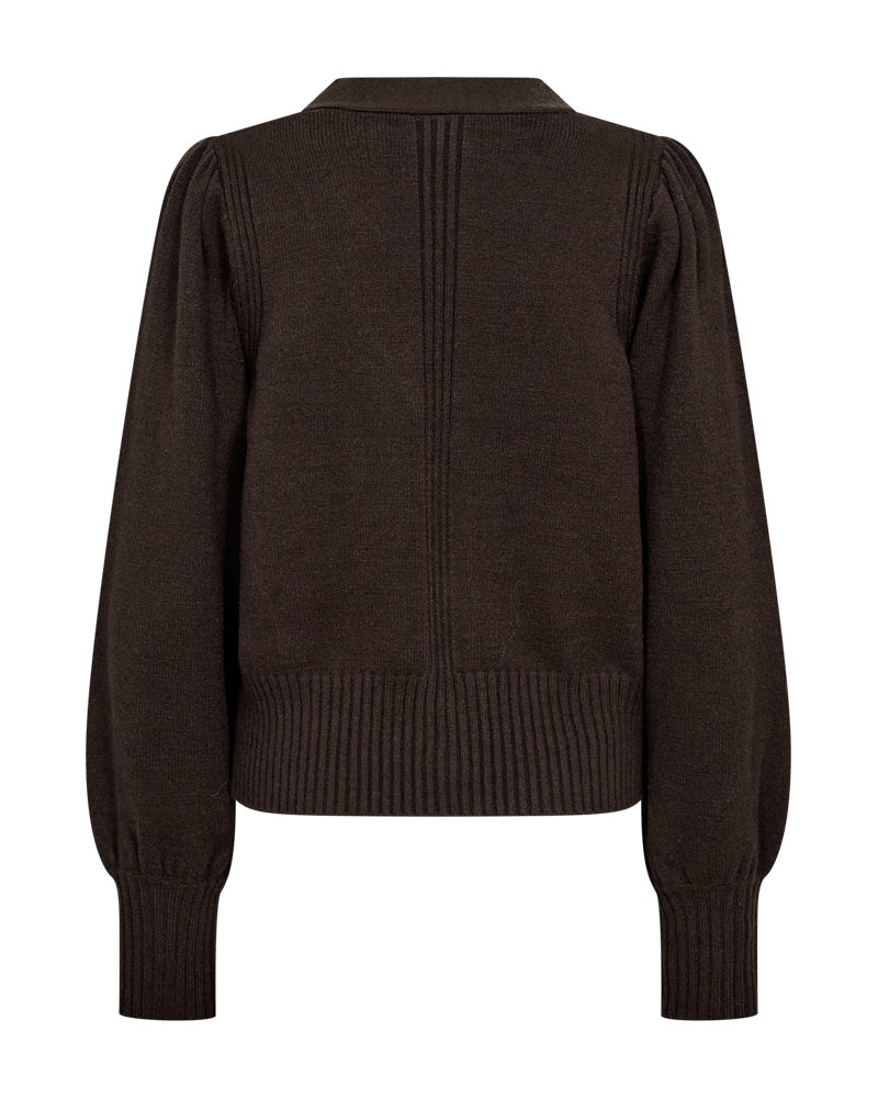 Freequent Vest Alpi Bruin - OAK Fashion Noordwolde