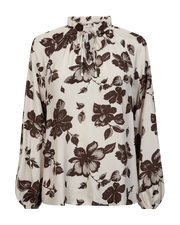 Freequent Blouse Mony Bruin - OAK Fashion Noordwolde